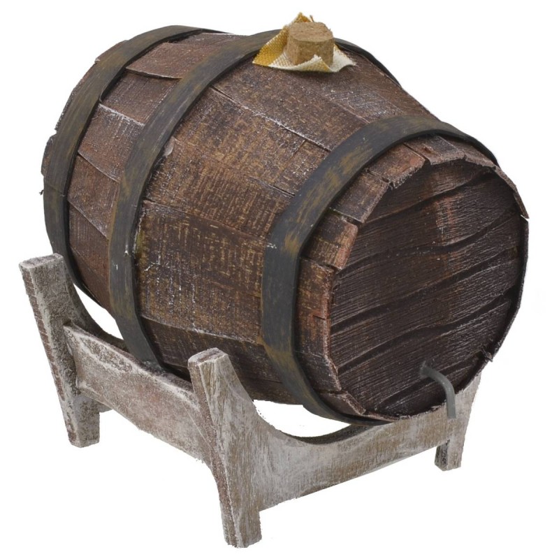 Barrel on base cm 7x6x5 h