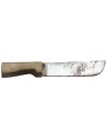Coltello in metallo con manico anticato 4,6 cm