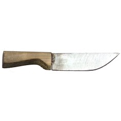 Metal knife with 4.3 cm antiqued handle