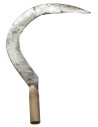 Metal sickle with antique handle 5.5 cm