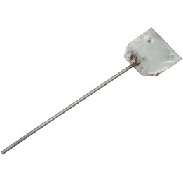 Baker's shovel in aged metal 19 cm