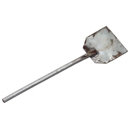 Baker's shovel in aged metal 8.4 cm