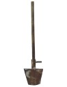Metal spade with antiqued handle 6.4 cm