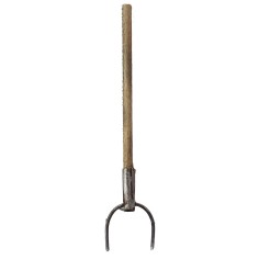 Metal fork with antique handle 8.6 cm