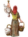 Vendedora de pollos 10 cm Landi Moranduzzo Mundo Pesebre