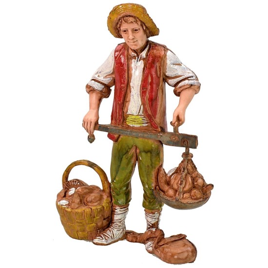 Venditore di funghi 10 cm Landi Moranduzzo