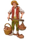 Vendedor de setas 10 cm Landi Moranduzzo Mundo Pesebres