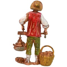 Vendedor de setas 10 cm Landi Moranduzzo Mundo Pesebres 2