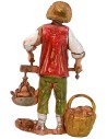 Vendedor de setas 10 cm Landi Moranduzzo Mundo Pesebres