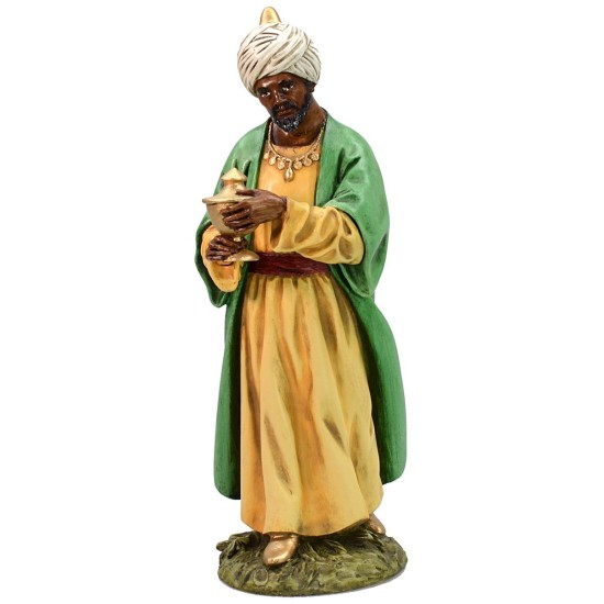 Three Wise Men in resin Landi Moranduzzo 18 cm