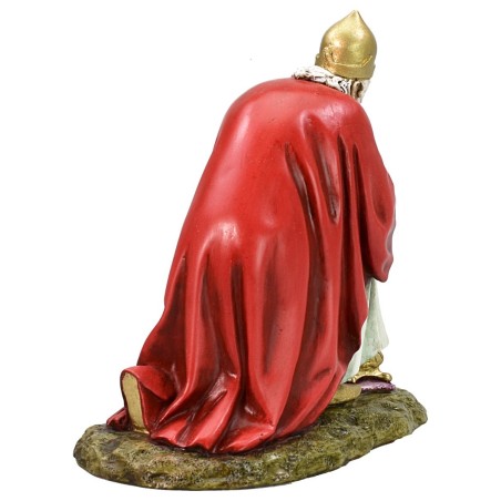 Tre Re Magi in resina Landi Moranduzzo 18 cm Mondo Presepi