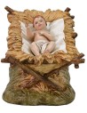 Natividad 3 figuras en resina Landi Moranduzzo 18 cm