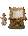 Nativity 3 subjects in resin Landi Moranduzzo 18 cm