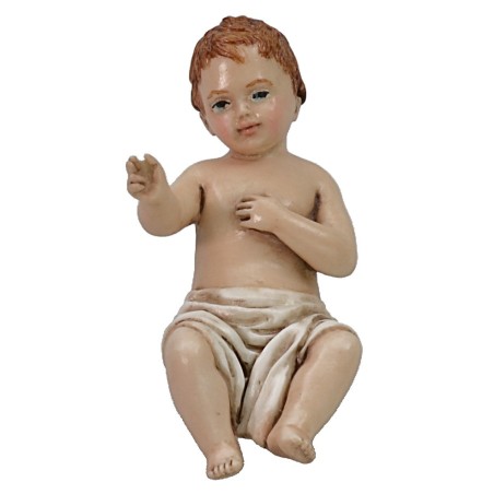 Natividad 3 figuras en resina Landi Moranduzzo 18 cm