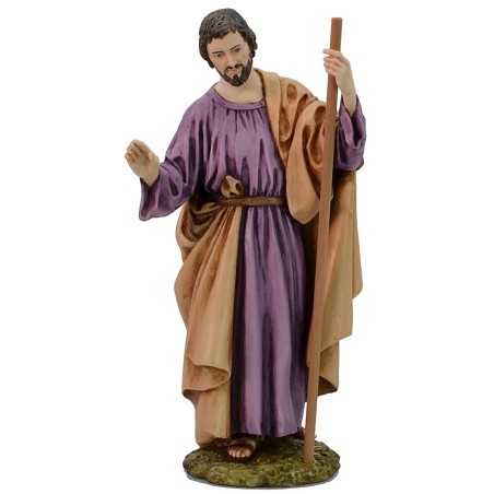 Nativity 3 subjects in resin Landi Moranduzzo 18 cm