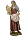 Oriental woman with resin amphora Landi Moranduzzo 18 cm