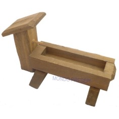 Fontana abbeveratoio in legno Mondo Presepi