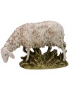 Oveja con cabeza baja en resina Landi Moranduzzo para estatuas
