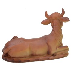 Sitting ox for statues of 20 cm in resin 2