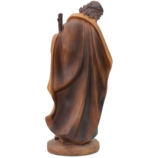 Natività 5 soggetti in resina cm 30 Mondo Presepi