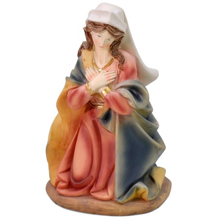 Natividad 5 figuras en resina de 30 cm Mundo Belenes