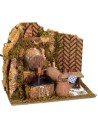 Ostería al aire libre con barril funcional de 20x14x16 cm h cm