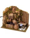 Ostería al aire libre con barril funcional de 20x14x16 cm h cm