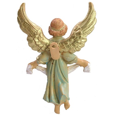 Ángel Gloria luz serie 12 cm en PVC Mondo Presepi