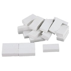 White granite effect bricks mm 40x20x9 envelope of: