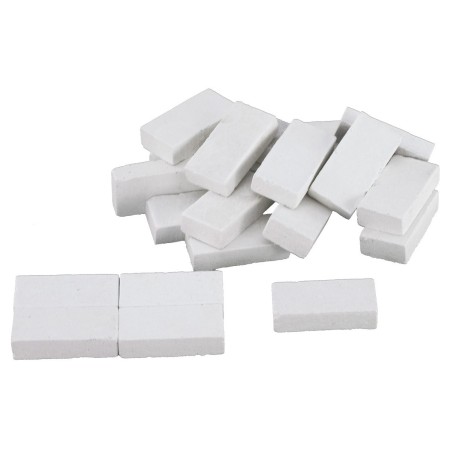 Ladrillos blancos efecto granito mm 40x20x9 bolsa de: