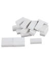 Ladrillos blancos efecto granito mm 40x20x9 bolsa de: