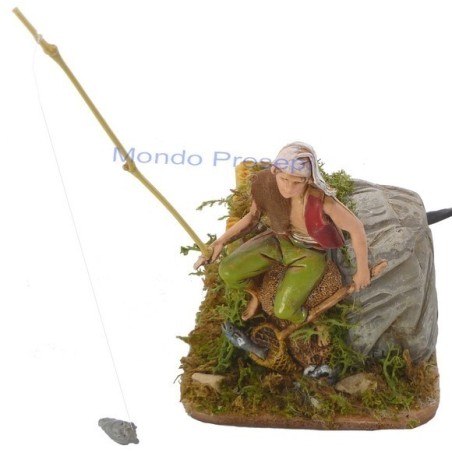Landi fisherman with movement