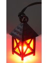Small red lantern 3.5v. 
