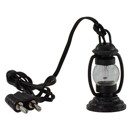 Shepherd lantern with white light pvc 3.5v cm 3.7 nativity scene