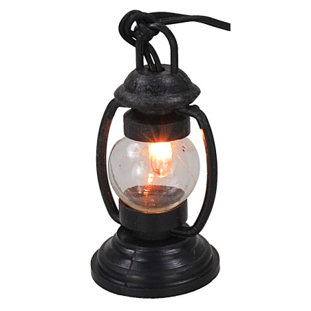 Lanterna per pastore con luce bianca pvc 3,5v cm 3,7 presepe