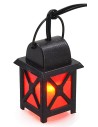 3.5v red medium lantern. cm 2x2x3.5-4.5 nativity scene