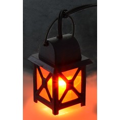 3.5v red medium lantern. cm 2x2x3.5-4.5 nativity scene 2