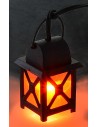 3.5v red medium lantern. cm 2x2x3.5-4.5 nativity scene