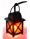 3.5v red medium lantern. cm 2x2x3.5-4.5 nativity scene