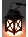 3.5v white medium lantern. cm 2x2x3.5-4.5 nativity scene