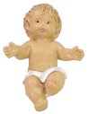 Bambino Gesù 3,5 cm in pvc lux Mondo Presepi