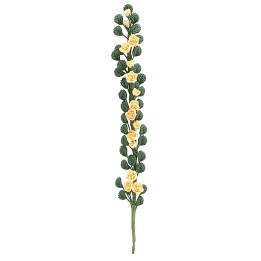 Branch of yellow roses cm 3x21 h