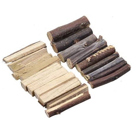 Bolsa de 20 palitos de 6 cm Mundo Pesebre