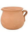 Terracotta jug h 3 cm