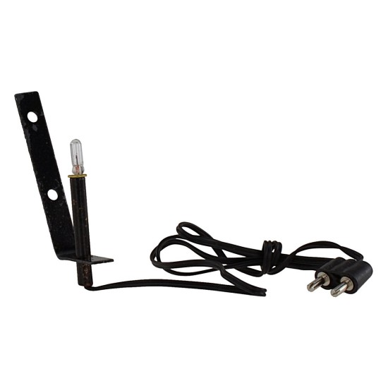 Metal torch with white light 3.5v cm 4 nativity scene