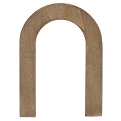Puerta de madera con marco para estatuas de 10 cm de altura 2