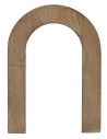Puerta de madera con marco para estatuas de 10 cm de altura