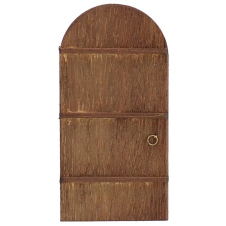 Portone in legno con telaio per statue cm 10 h Mondo Presepi