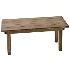 Mesa de madera para estatuas de 15-20 cm h Mondo Presepi. 2
