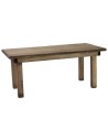 Mesa de madera para estatuas de 30 cm de altura.